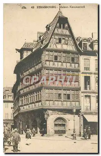 Cartes postales Strasbourg Maison Kammerzell