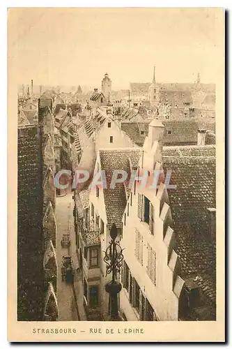 Cartes postales Strasbourg Rue de l'Epine