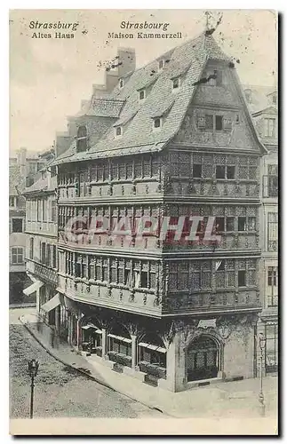 Cartes postales Strasbourg Maison Kammerzell