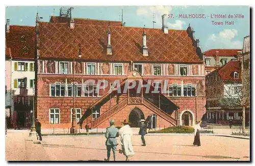 Cartes postales Mulhouse l'Hotel de Ville