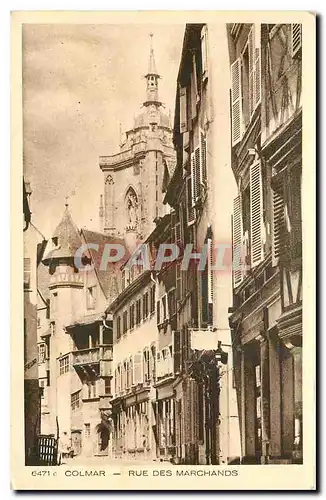 Cartes postales Colmar rue des Marchands