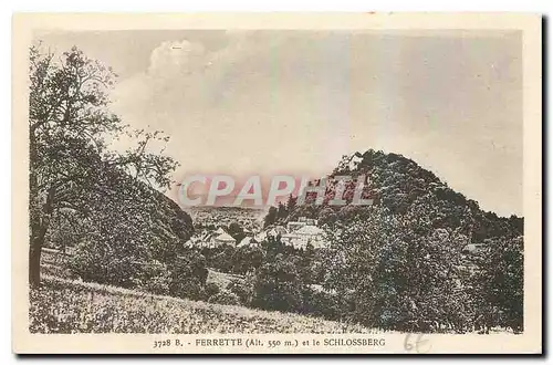 Cartes postales Ferrette et le Schlossberg