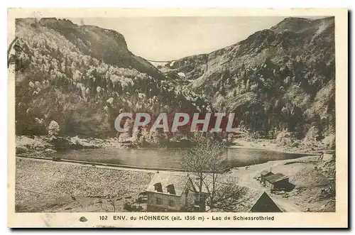 Cartes postales Env Hohneck Lac de Schiessrothried