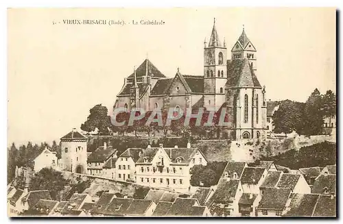 Ansichtskarte AK Vieux Brisach Bade la Cathedrale