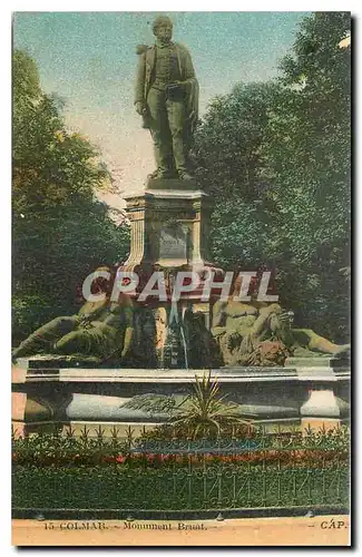 Cartes postales Colmar Monument Brunt