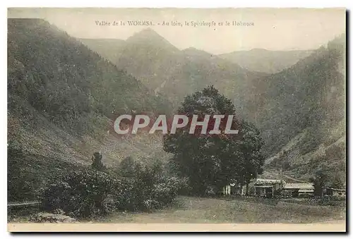 Cartes postales Vallee de la Wormsa au Loin le Spinkopfe et le Hohneck