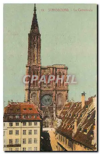 Cartes postales Strasbourg la Cathedrale