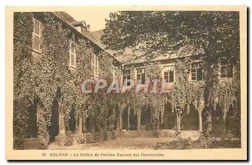 Ansichtskarte AK Colmar le Cloitre de l'ancien Couvent des Dominicains