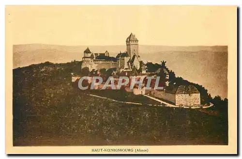 Cartes postales Haut Koenigsbourg Alsace