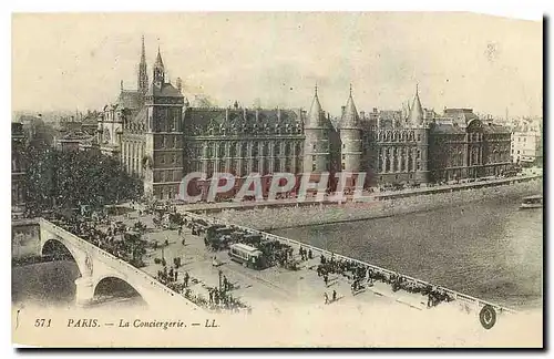 Cartes postales Paris la Conciergerie