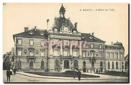 Cartes postales Meaux l'Hotel de Ville