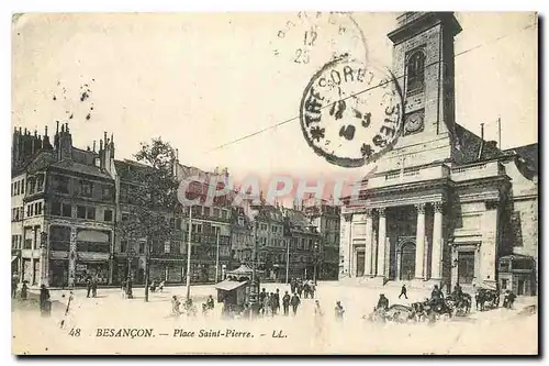 Cartes postales Besancon Place Saint Pierre