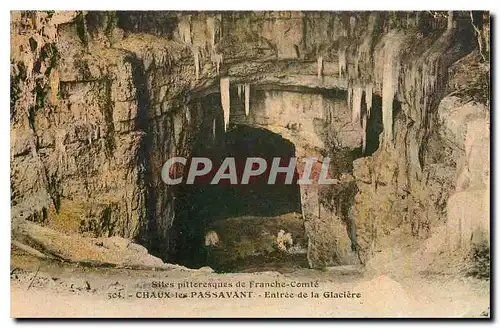 Ansichtskarte AK Sites pittoresque de Franche Comte Chaux les Passavant entree de la Glaciere