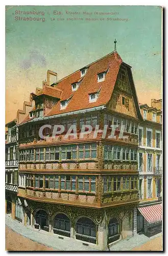 Cartes postales Strasbourg ancienne maison de Strasbourg