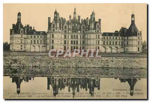 Ansichtskarte AK Chambord Loir et cher