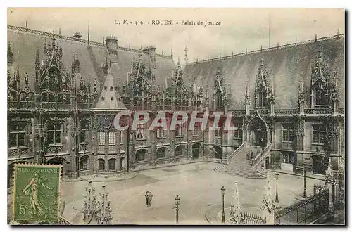 Cartes postales Rouen Palais de Justice