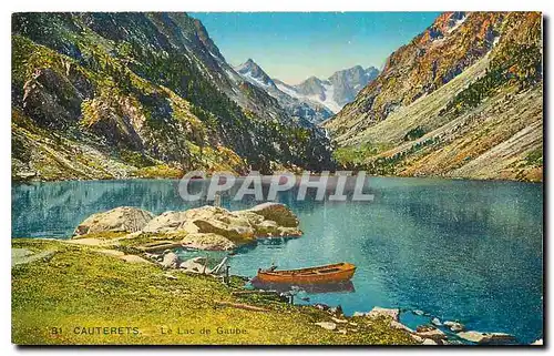 Cartes postales Cauterets Le lac de Gaube