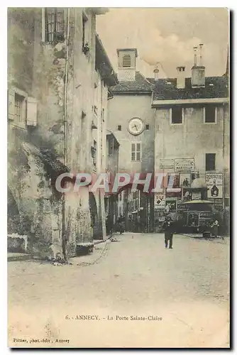 Ansichtskarte AK Annecy La Porte Sainte Claire