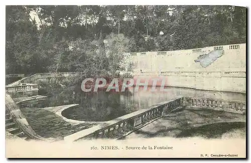 Cartes postales Nimes Source de la Fontaine