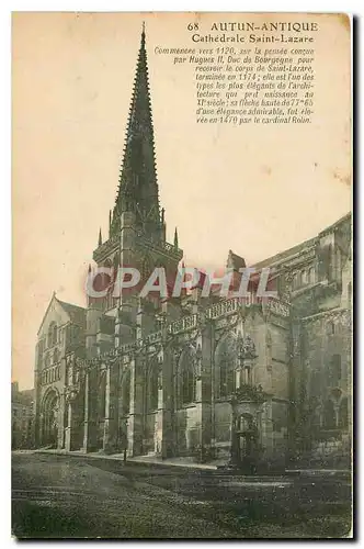 Cartes postales Autun Antique Cathedrale Saint Lazare