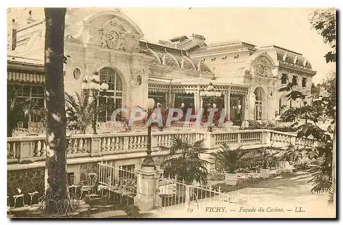 Cartes postales Vichy Facade du Casino