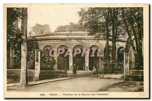 Cartes postales Vichy Pavillon de la Source des Celestins