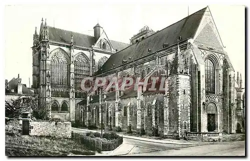 Cartes postales moderne Mans La cathedrale St Julien Cote N O