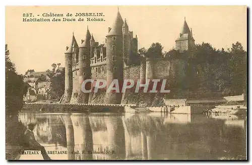 Ansichtskarte AK Chateau de Josselin Ducs de Rohan Chateaux de Bretagne