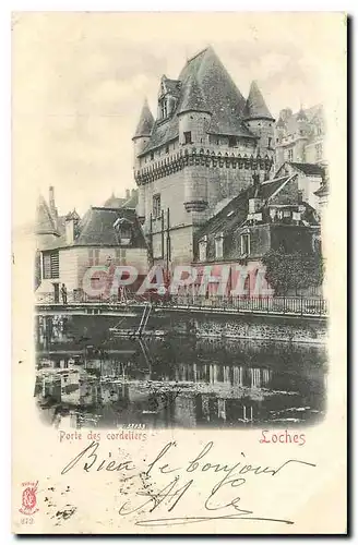 Cartes postales Porte des Cordeliers Loches