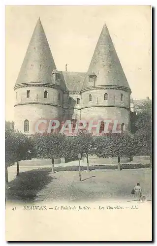 Cartes postales Beauvais Le Palais de Justice