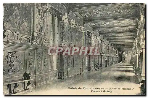 Ansichtskarte AK Palais de Fontainebleau Galerie de Francois I