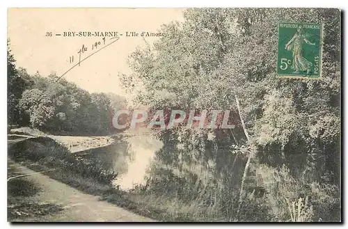 Cartes postales Bry sur Marne l'Ile d'Amour
