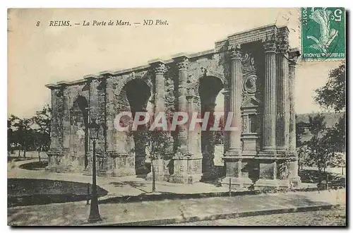 Cartes postales Reims La Porte de Mars