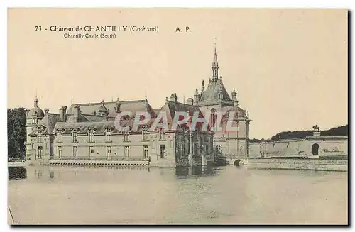 Ansichtskarte AK Chateau de Chantilly Cote Sud