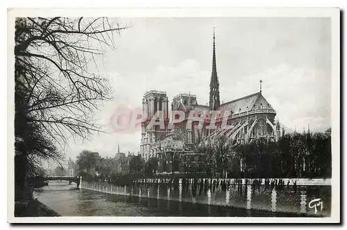 Ansichtskarte AK Paris et ses Merveilles Notre Dame Abside