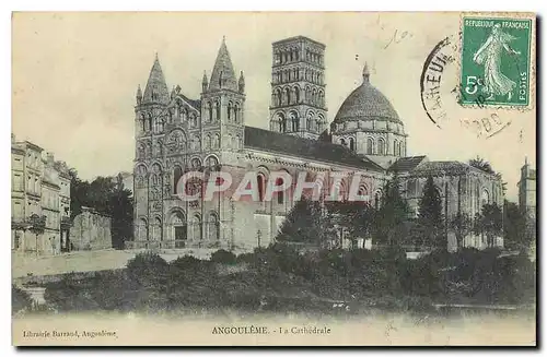 Cartes postales Angouleme La Cathedrale