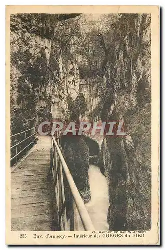 Ansichtskarte AK Env d'Annecy Interieur des Gorges du Fier