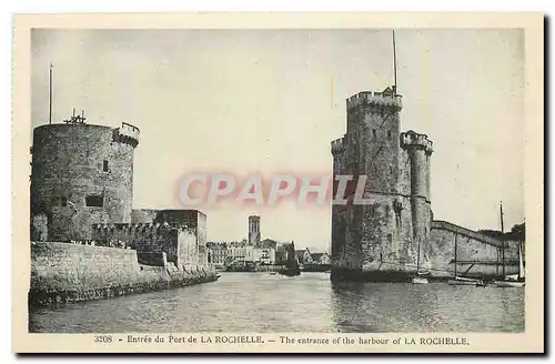 Cartes postales Entree de Port de la Rochelle
