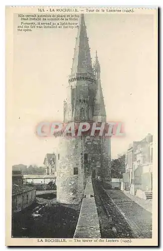 Cartes postales La Rochelle Tour de la Lanterne
