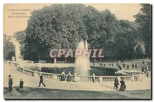 Ansichtskarte AK Parc de St Cloud Grandes Eaux