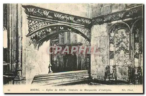 Ansichtskarte AK Bourg Eglise de Brou Oratoire de Marguerite d'Autriche