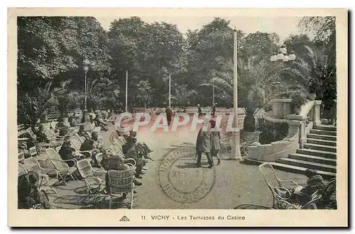 Ansichtskarte AK Vichy Les Terrasses du Casino