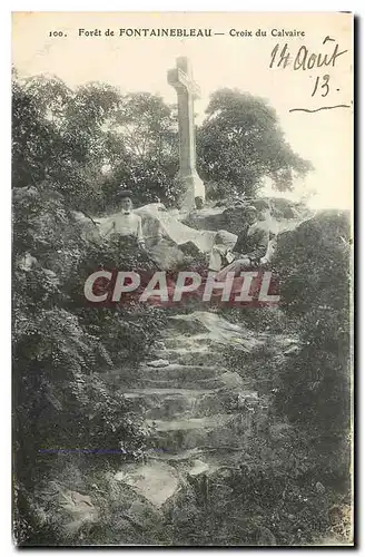 Cartes postales Foret de Fontainebleau Croix du Calvaire