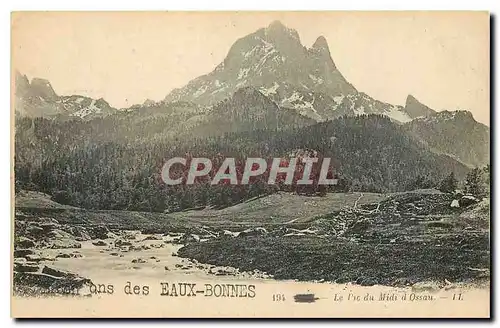 Ansichtskarte AK Eaux Bonnes Le Pic du Misi d'Ossau