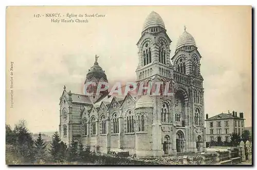 Cartes postales Nancy Eglise du Sacre Coeur