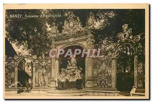 Cartes postales Nancy Fontaine d'Amphitrite