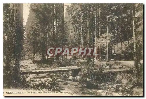 Cartes postales Gerardmer Le Pont aux Perles de la Vologne