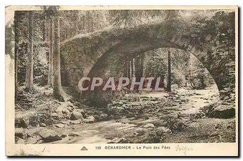 Cartes postales Gerardmer Le Pont des Fees