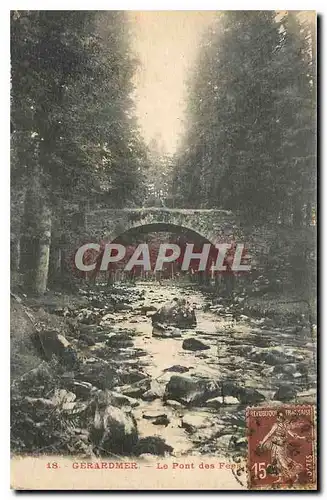 Cartes postales Gerardmer Le Pont des Fees