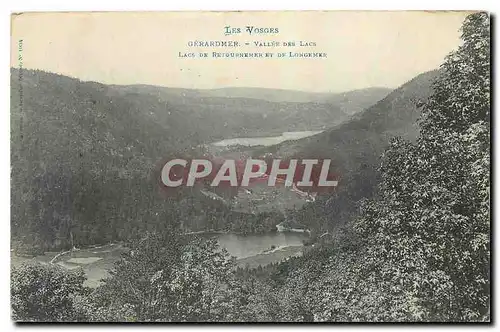 Cartes postales Les Vosges Gerardmer Vallee des Lacs Lacs de Retournemer et de Longemer